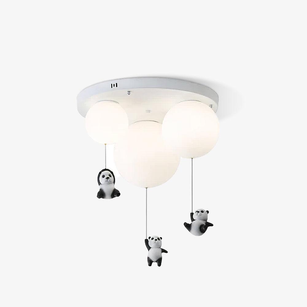 Yrath Elegance Panda Glass Ceiling Lamp
