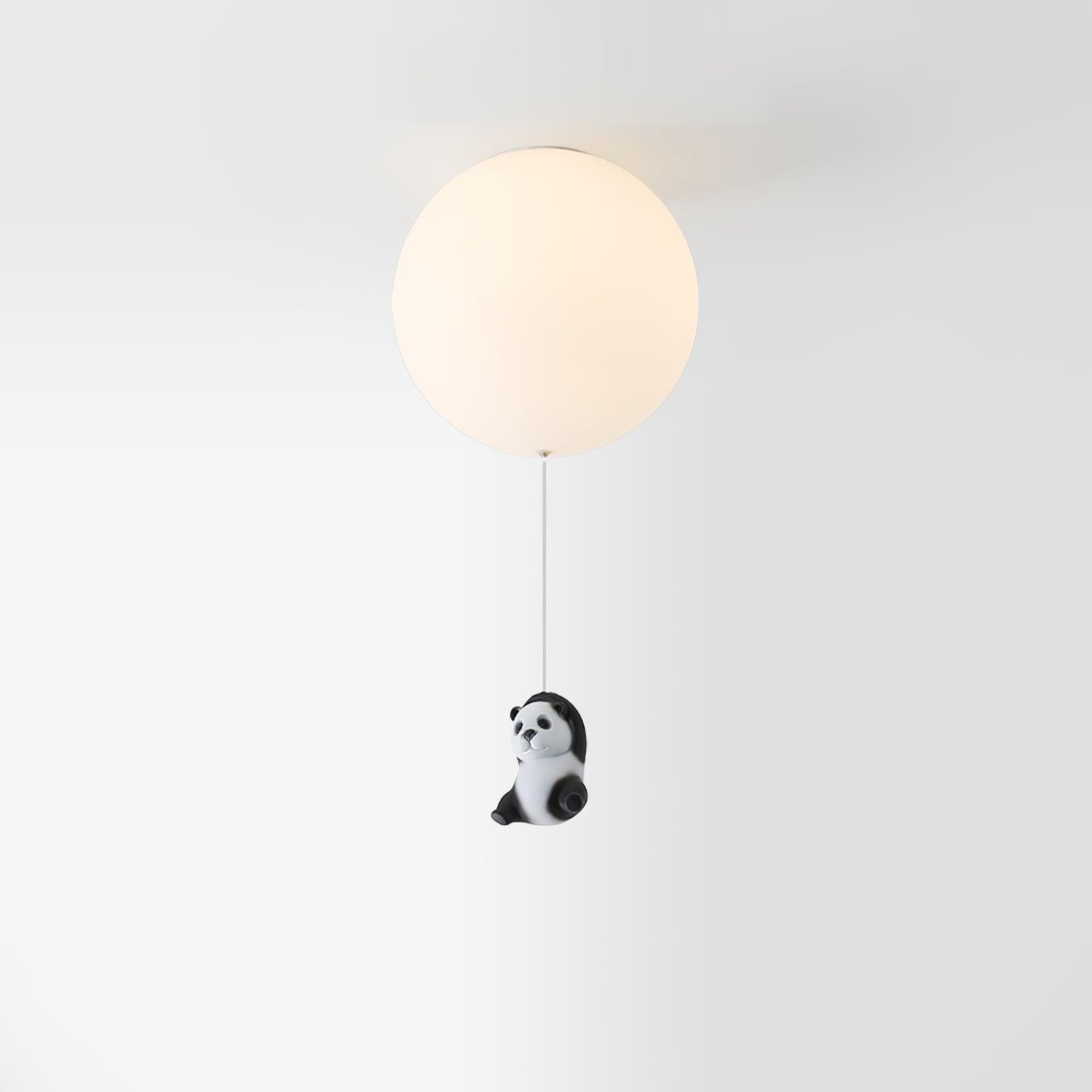 Yrath Elegance Panda Glass Ceiling Lamp