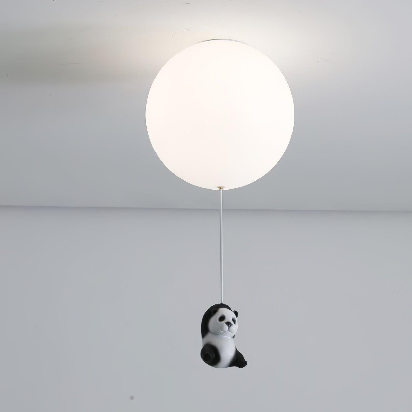 Yrath Elegance Panda Glass Ceiling Lamp