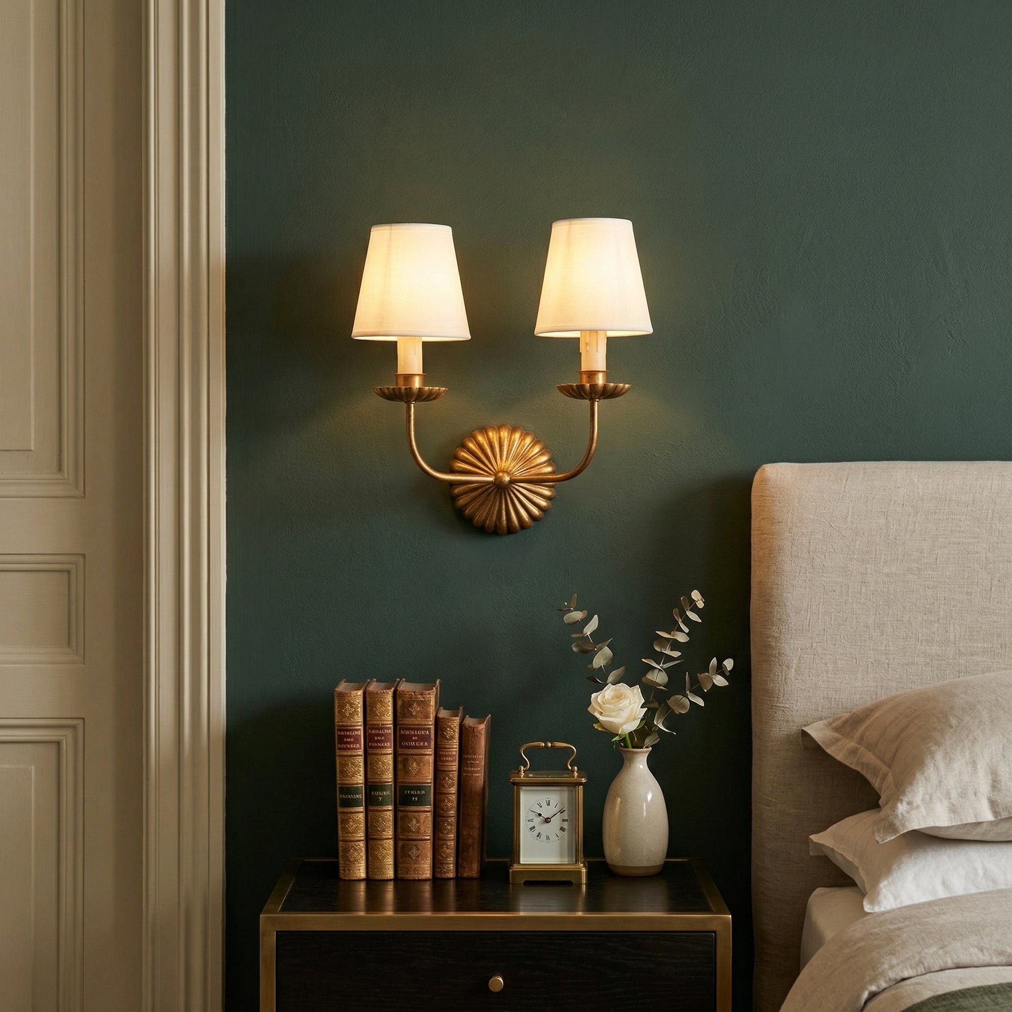 Lumiley Fabric Indoor Wall Light