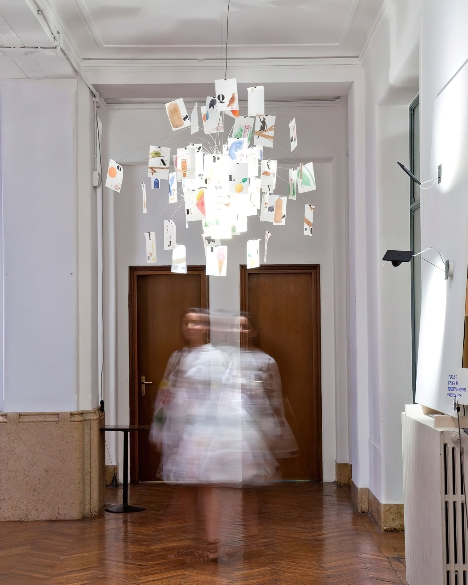 Lunerira Chandelier Paper Customizable Creative