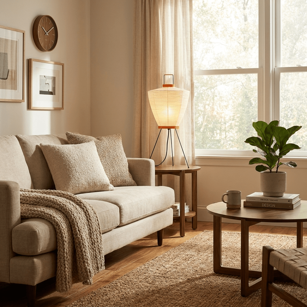 Marivelle Paper Lantern Table Lamp