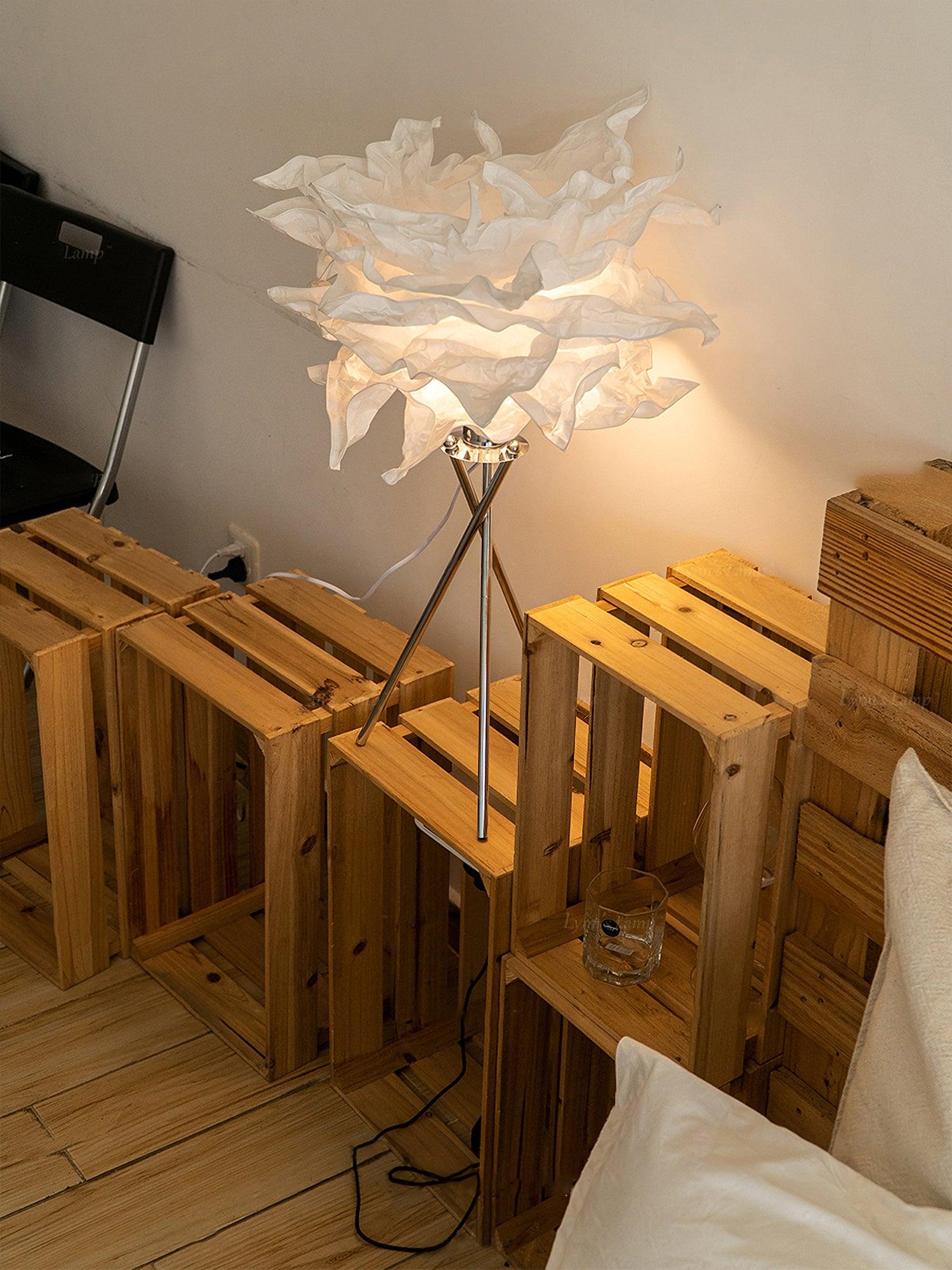 peony Modern Paper Table Lamp