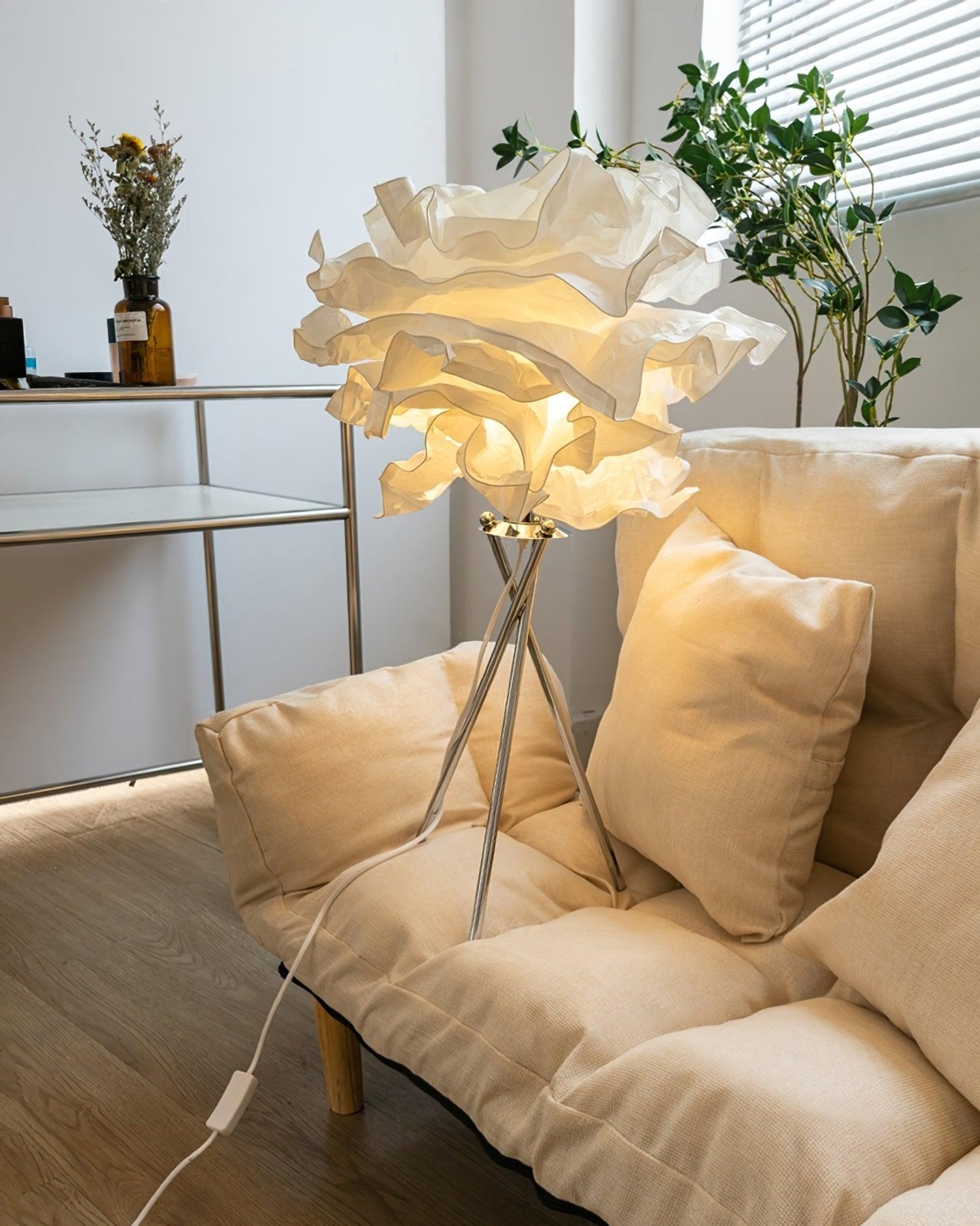 peony Modern Paper Table Lamp