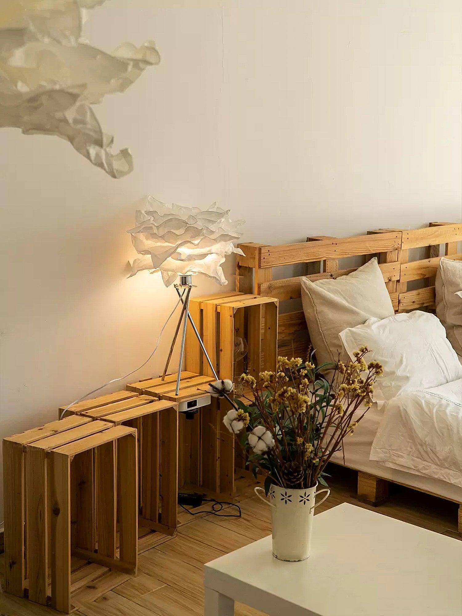 peony Modern Paper Table Lamp