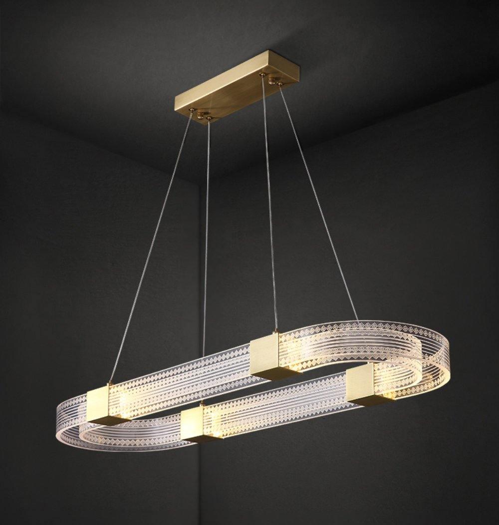 Eurdora Modern Minimalist Ring LED Chandelier