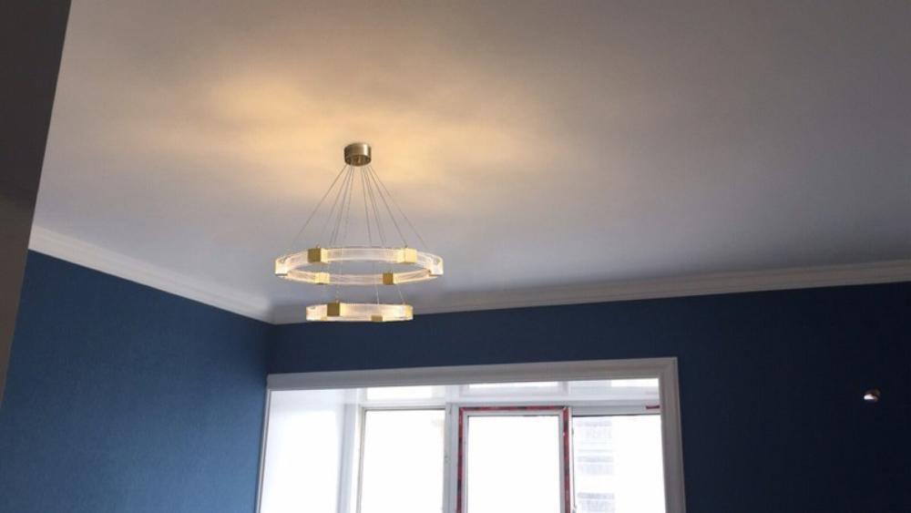Eurdora Modern Minimalist Ring LED Chandelier
