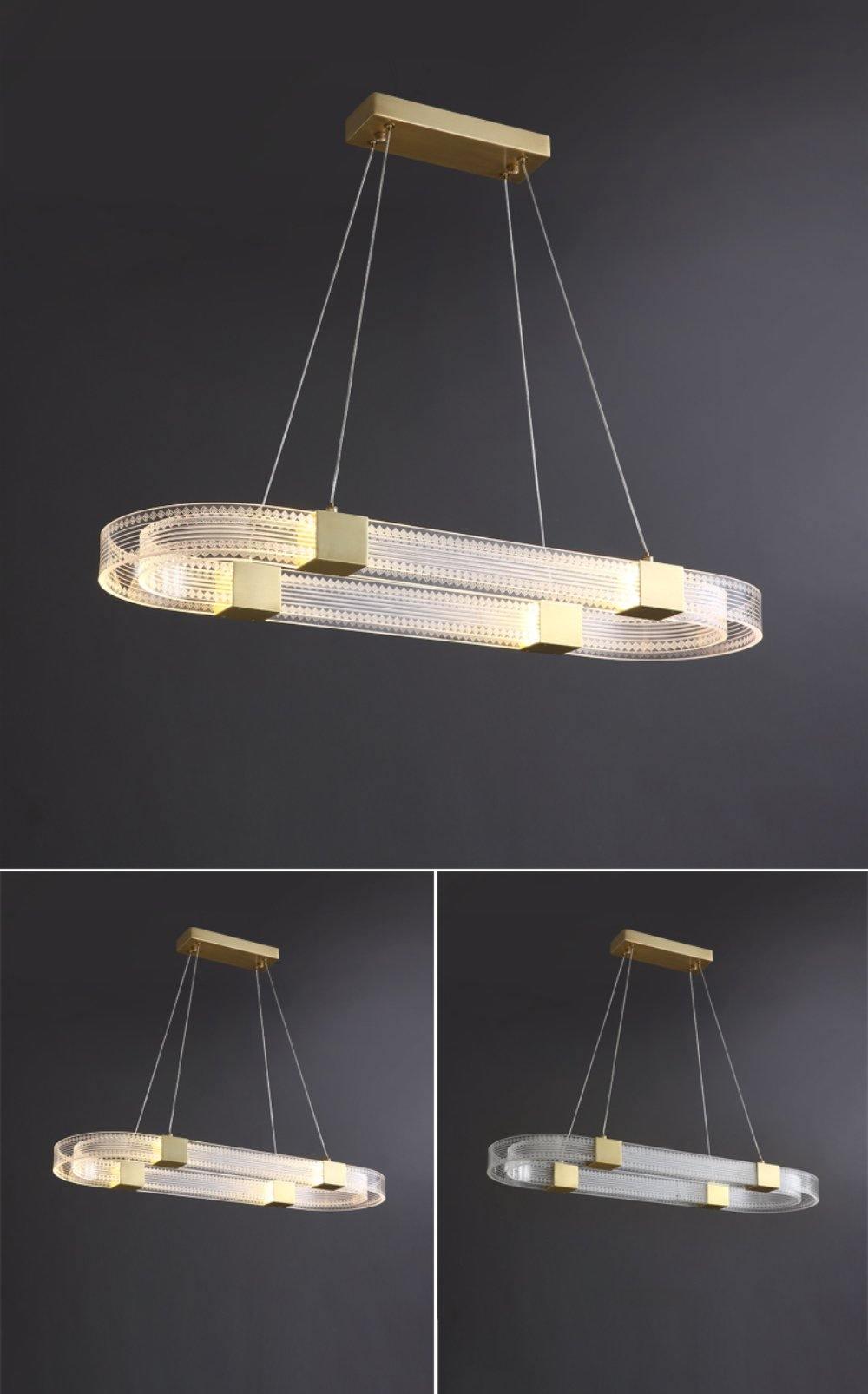 Eurdora Modern Minimalist Ring LED Chandelier