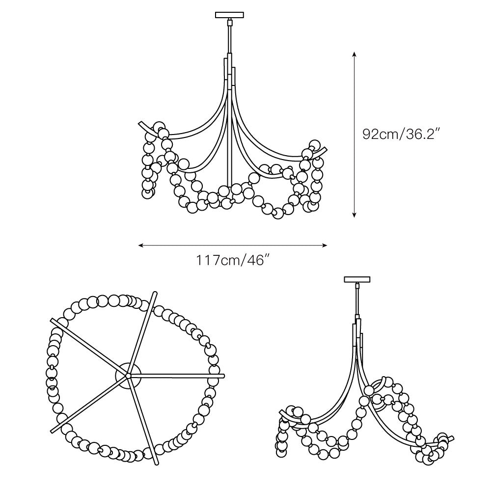 Zavenarae Chandelier