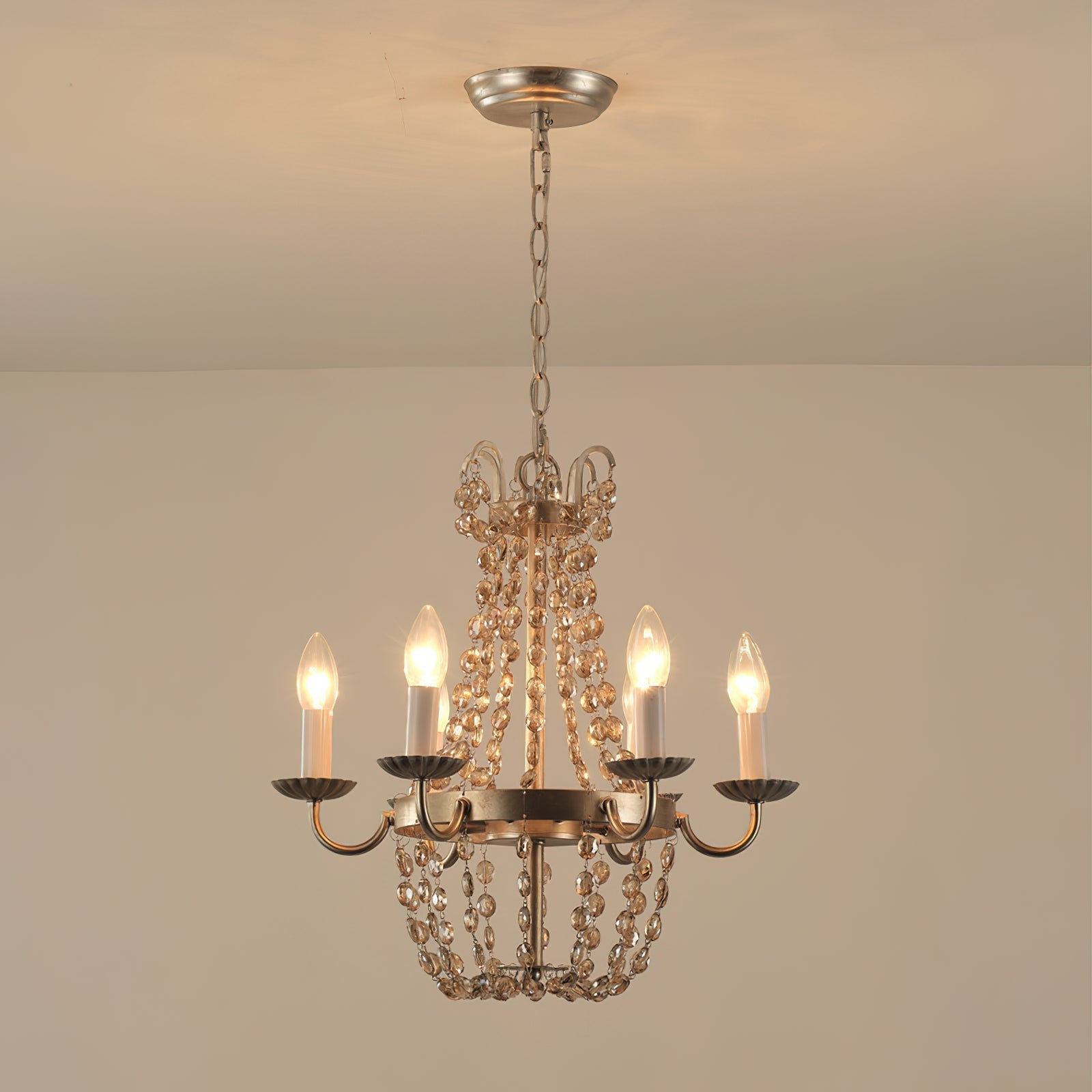 Luxinine Vintage Flea Market Crystal Chandelier