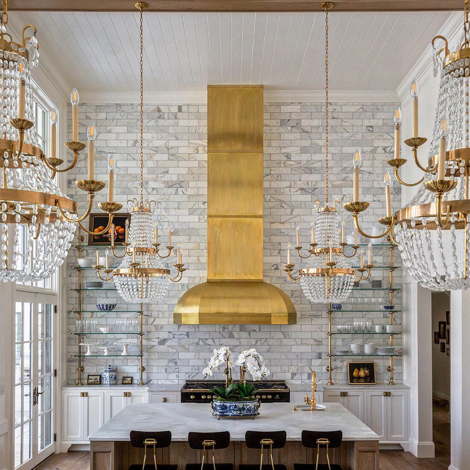 Luxinine Vintage Flea Market Crystal Chandelier