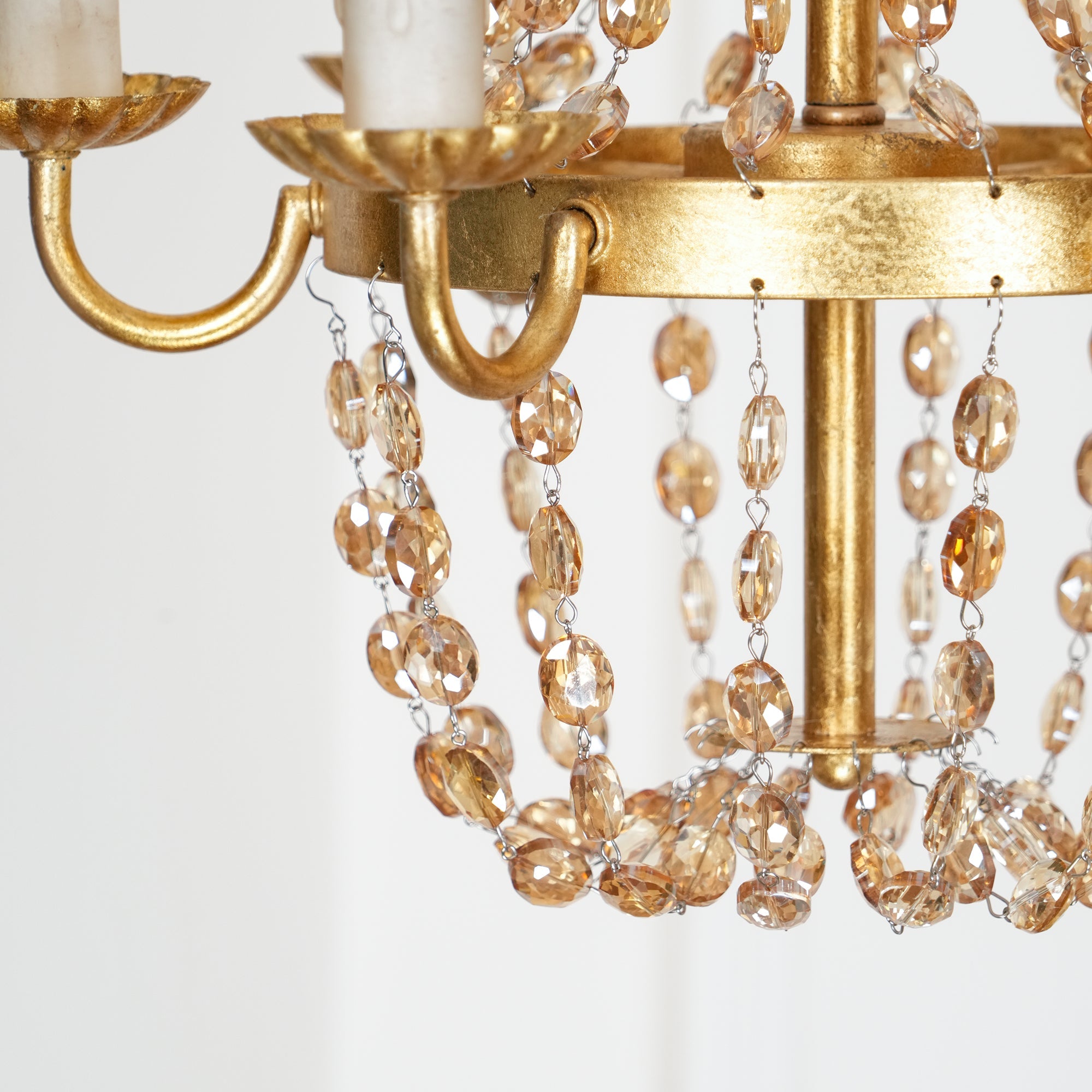 Luxinine Vintage Flea Market Crystal Chandelier