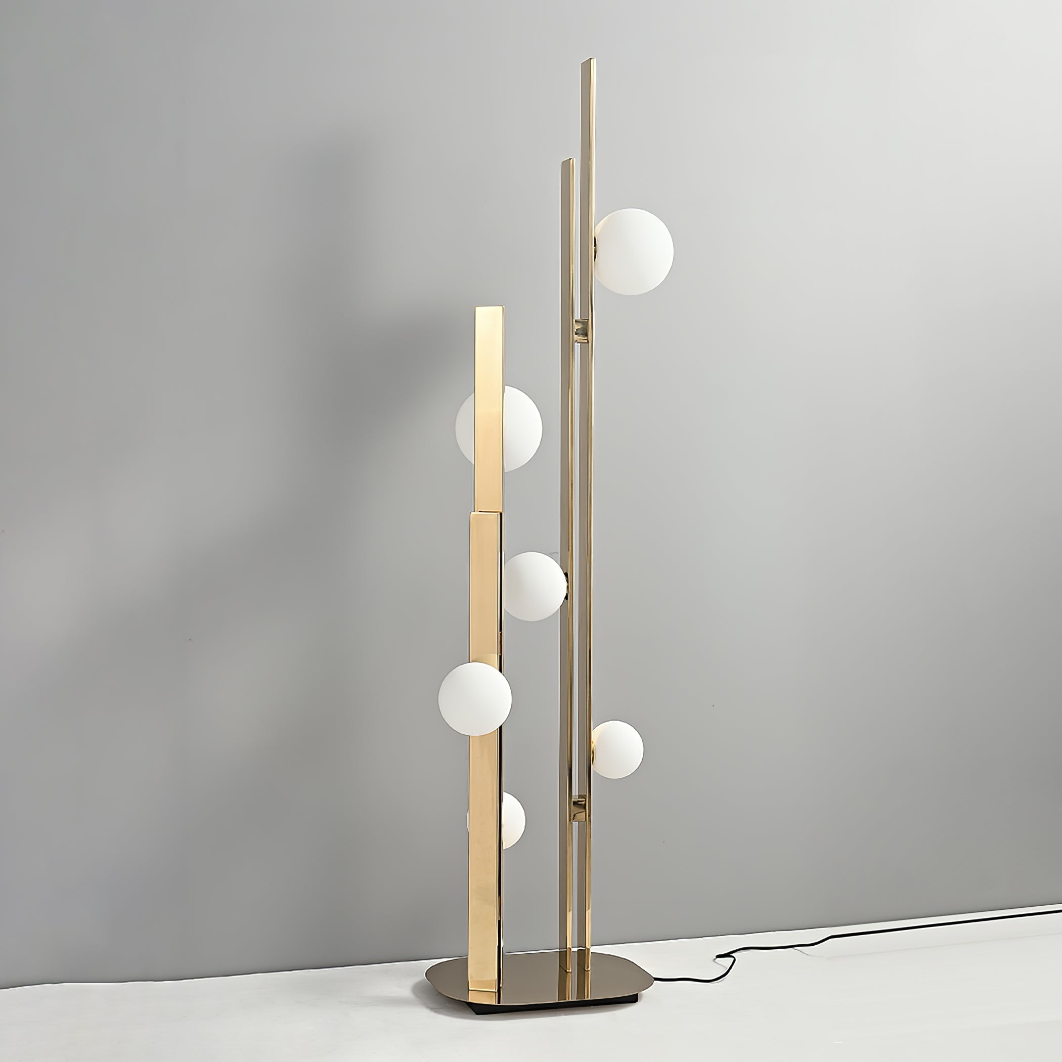 Raven Stainless steel Floor Lamp