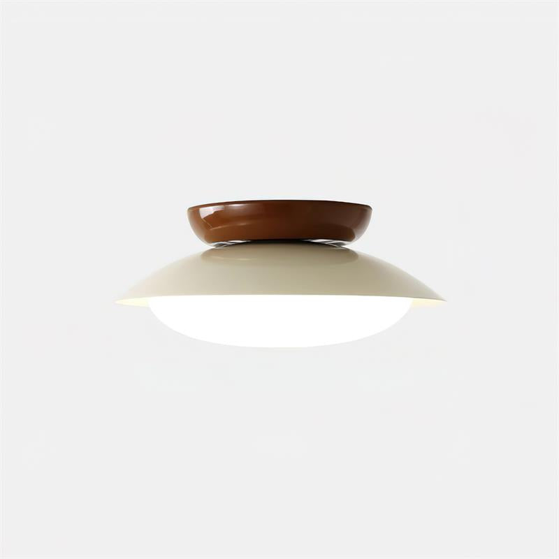 Aira Vintage Bowl-shaped LED Ceiling Light