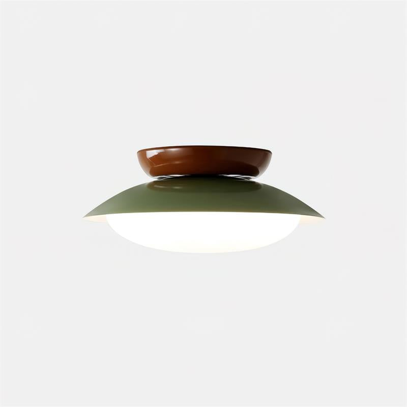 Aira Vintage Bowl-shaped LED Ceiling Light