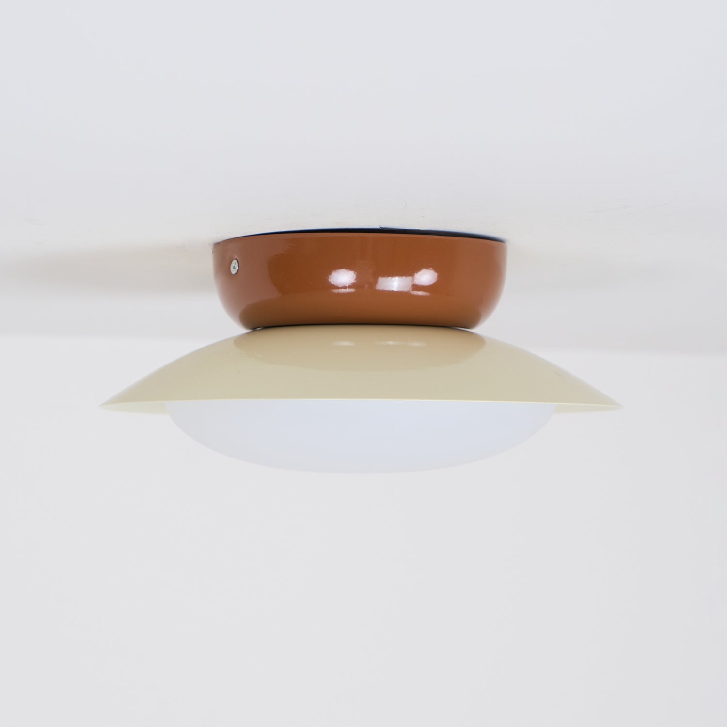 Aira Vintage Bowl-shaped LED Ceiling Light