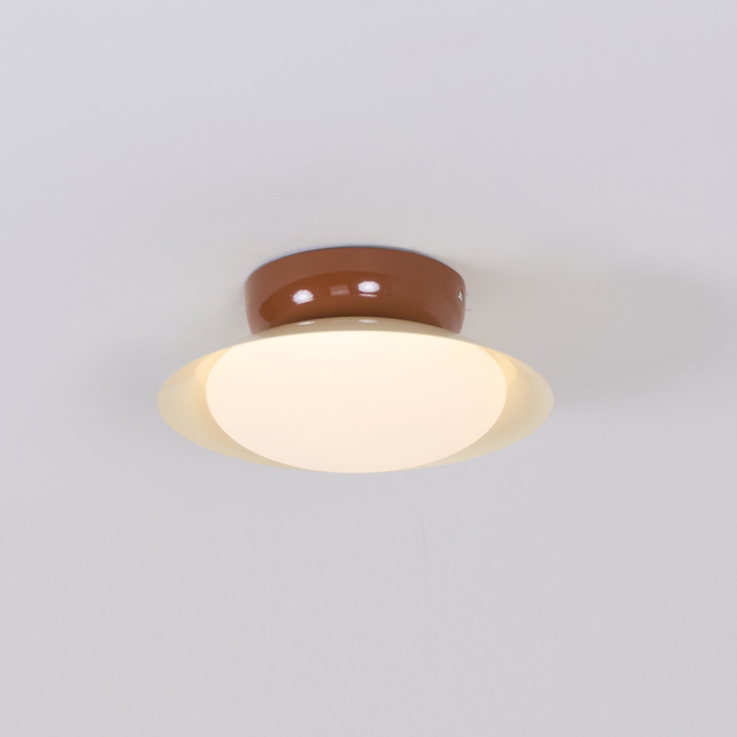 Aira Vintage Bowl-shaped LED Ceiling Light
