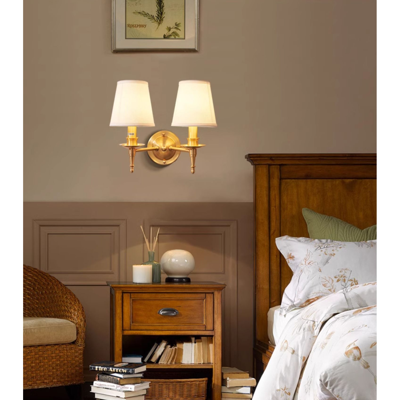 Ilthean Vintage Industrial Wall Lamp