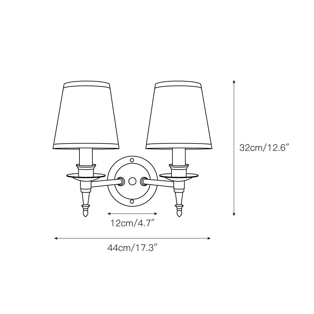 Ilthean Vintage Industrial Wall Lamp