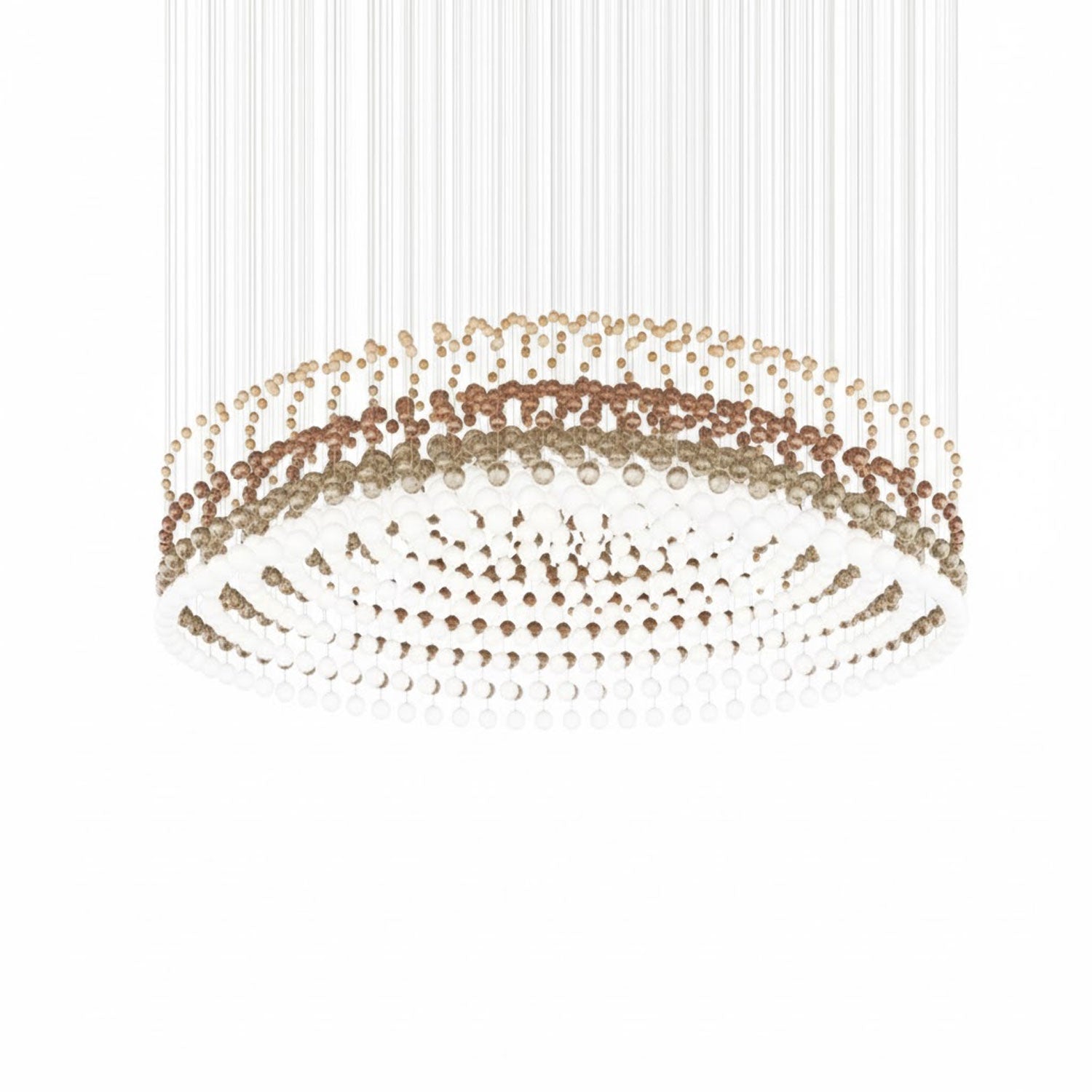 Pearl Veil Couture Cascade Customize Chandelier