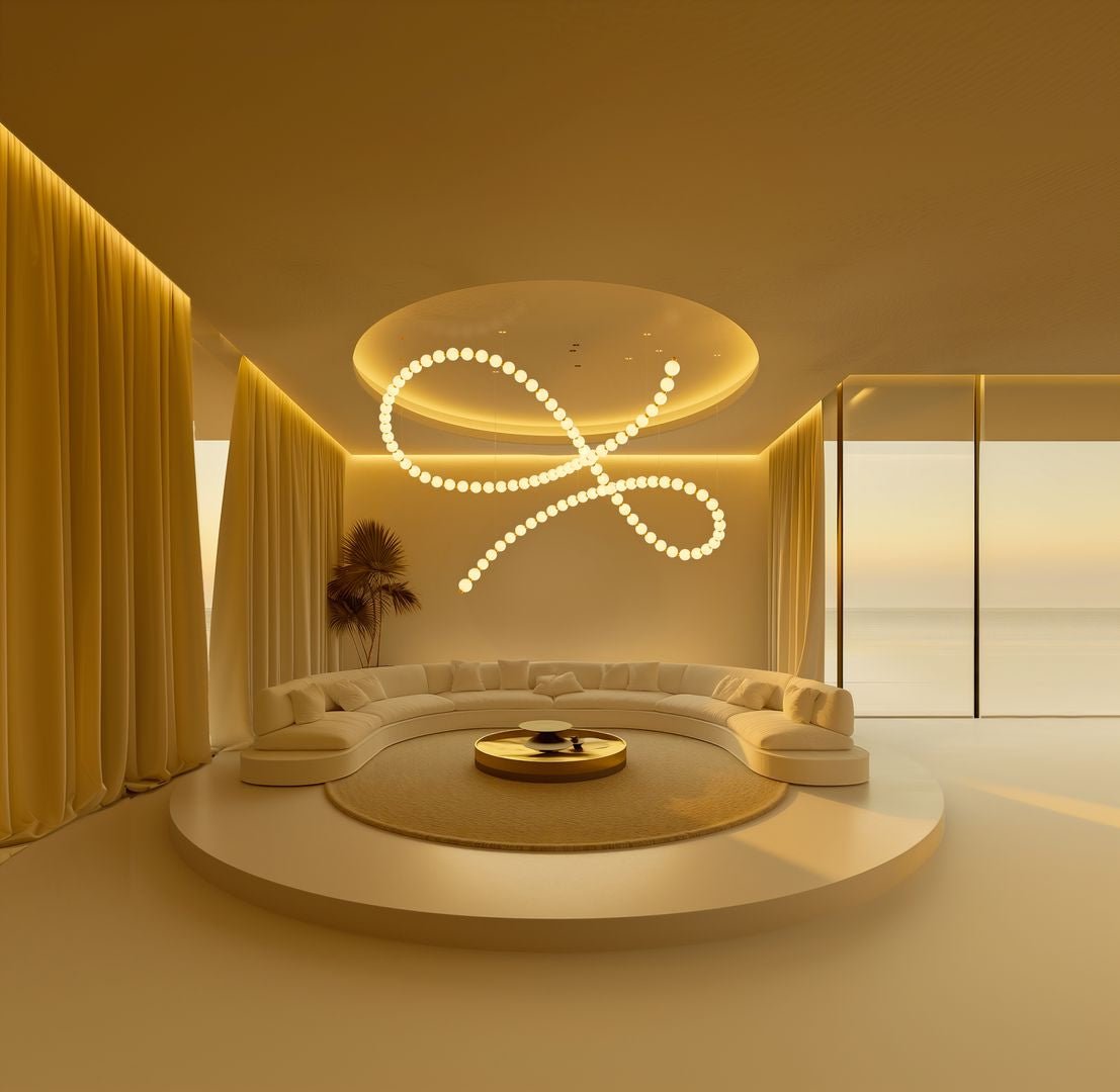 Pearl Symphony Grand Cascade Customize Chandelier