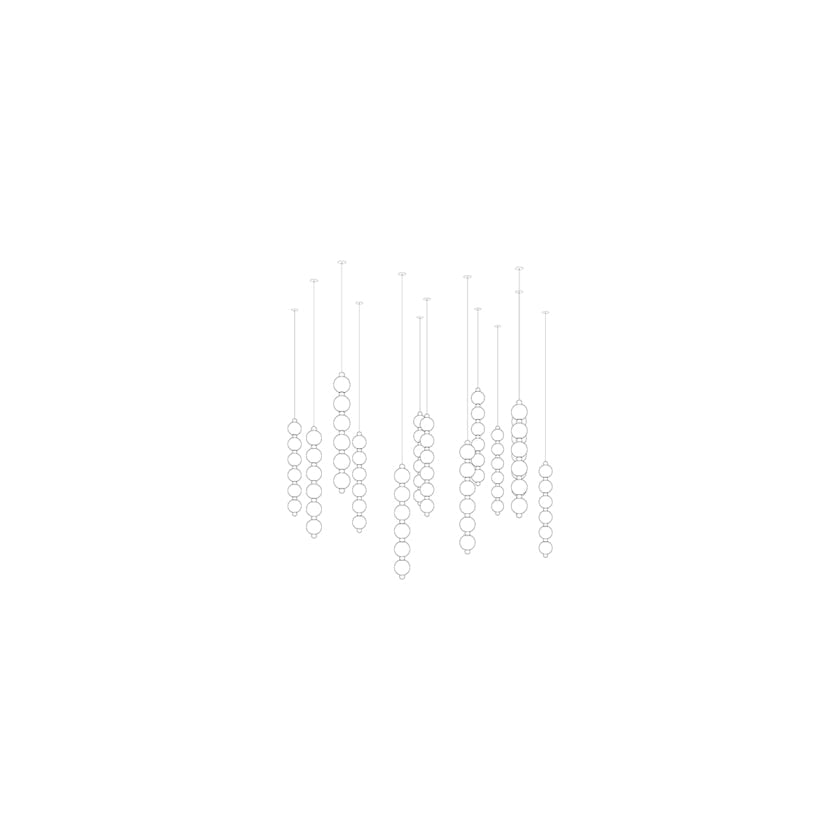 Pearl Symphony Grand Cascade Customize Chandelier