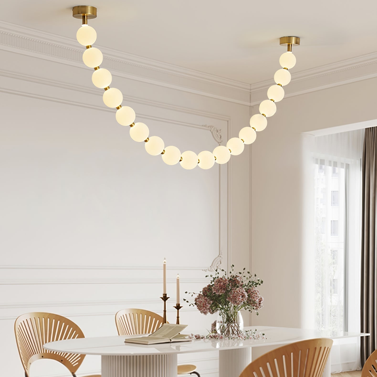 Zalvarin Brass Sputnik Chandelier - Neutral Decor