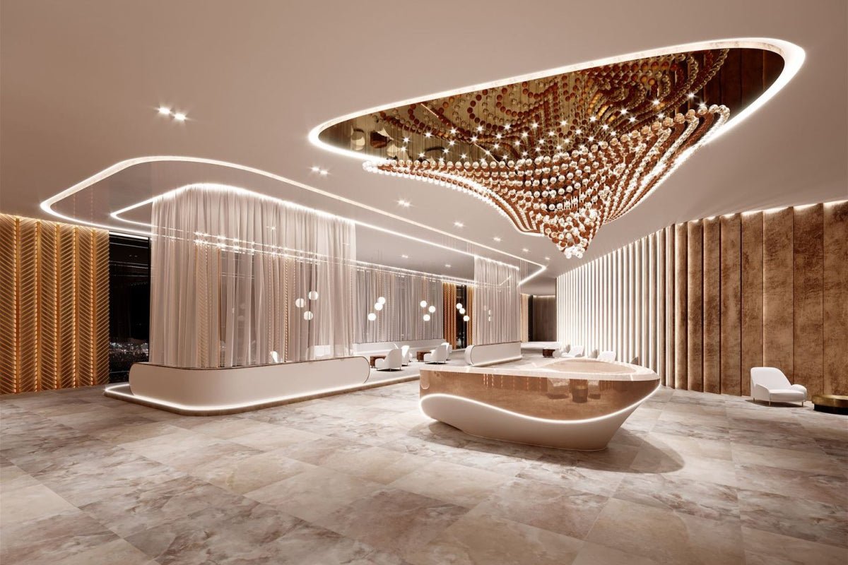 Nivren Pearl Wave Customize Chandelier