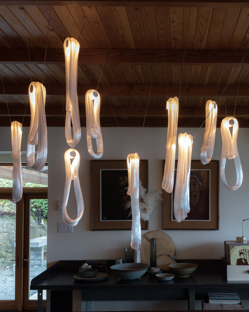 Elune Cascade Filament Chandelier