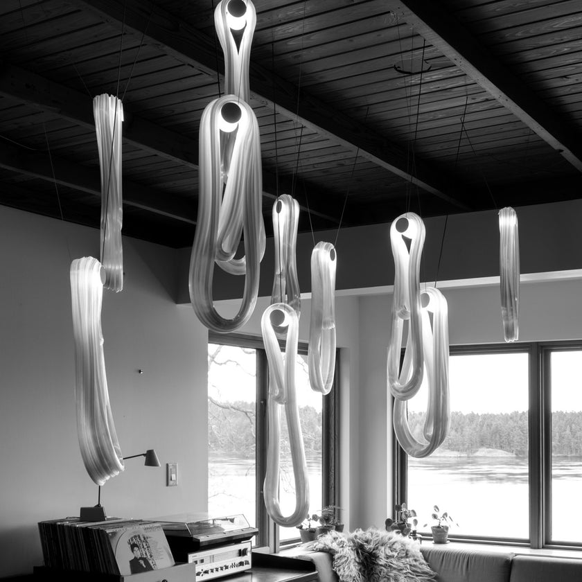Elune Cascade Filament Chandelier