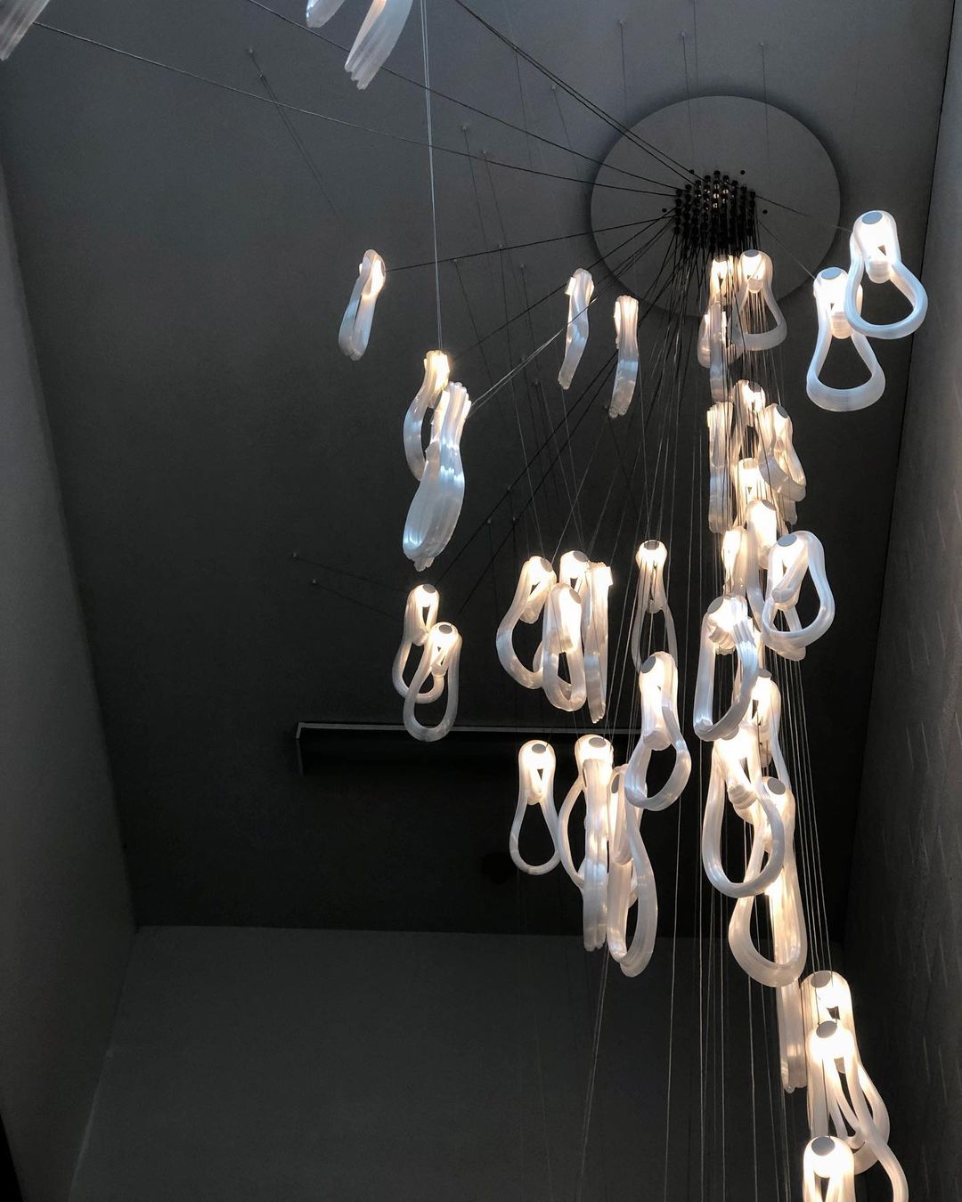Elune Cascade Filament Chandelier