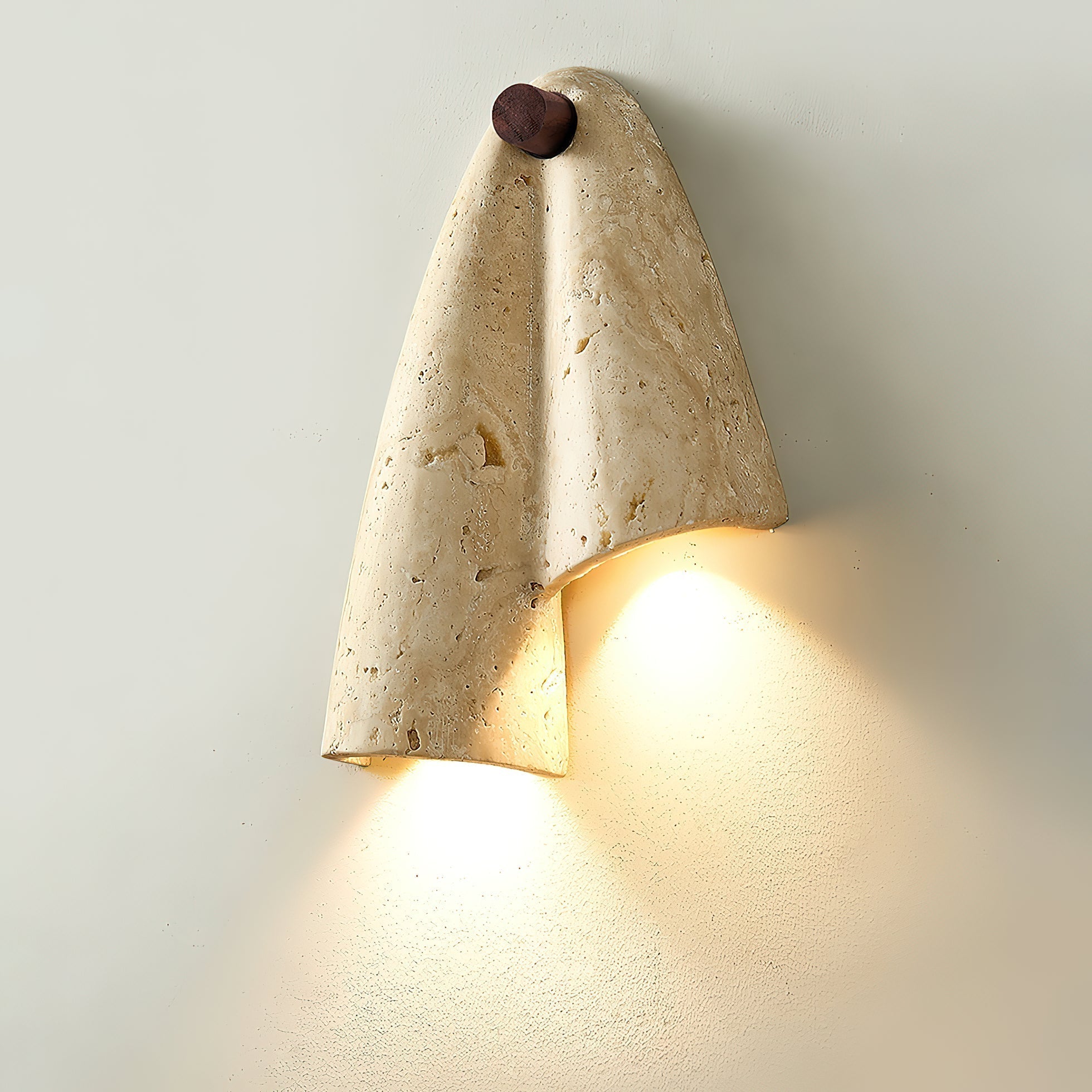 Seralaya Travertine Wall Lamp