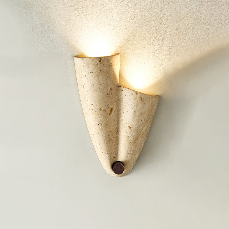 Seralaya Travertine Wall Lamp