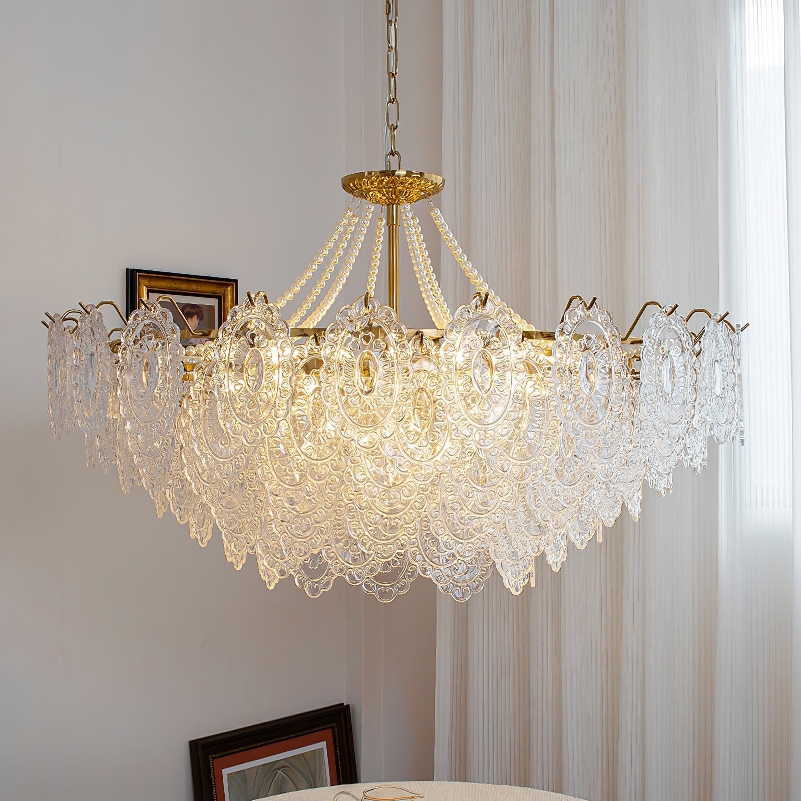 Eirivaine Glass Chandelier