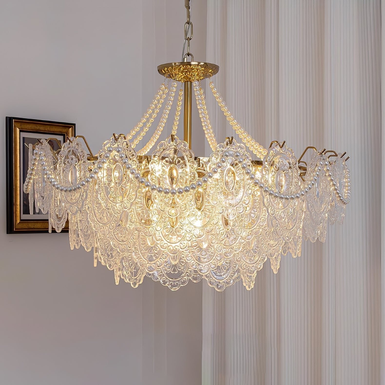 Eirivaine Glass Chandelier