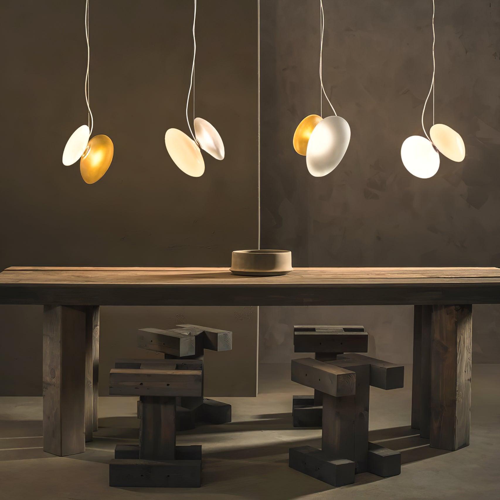 Nivelle Translucent Frosted Glass Pendant Light