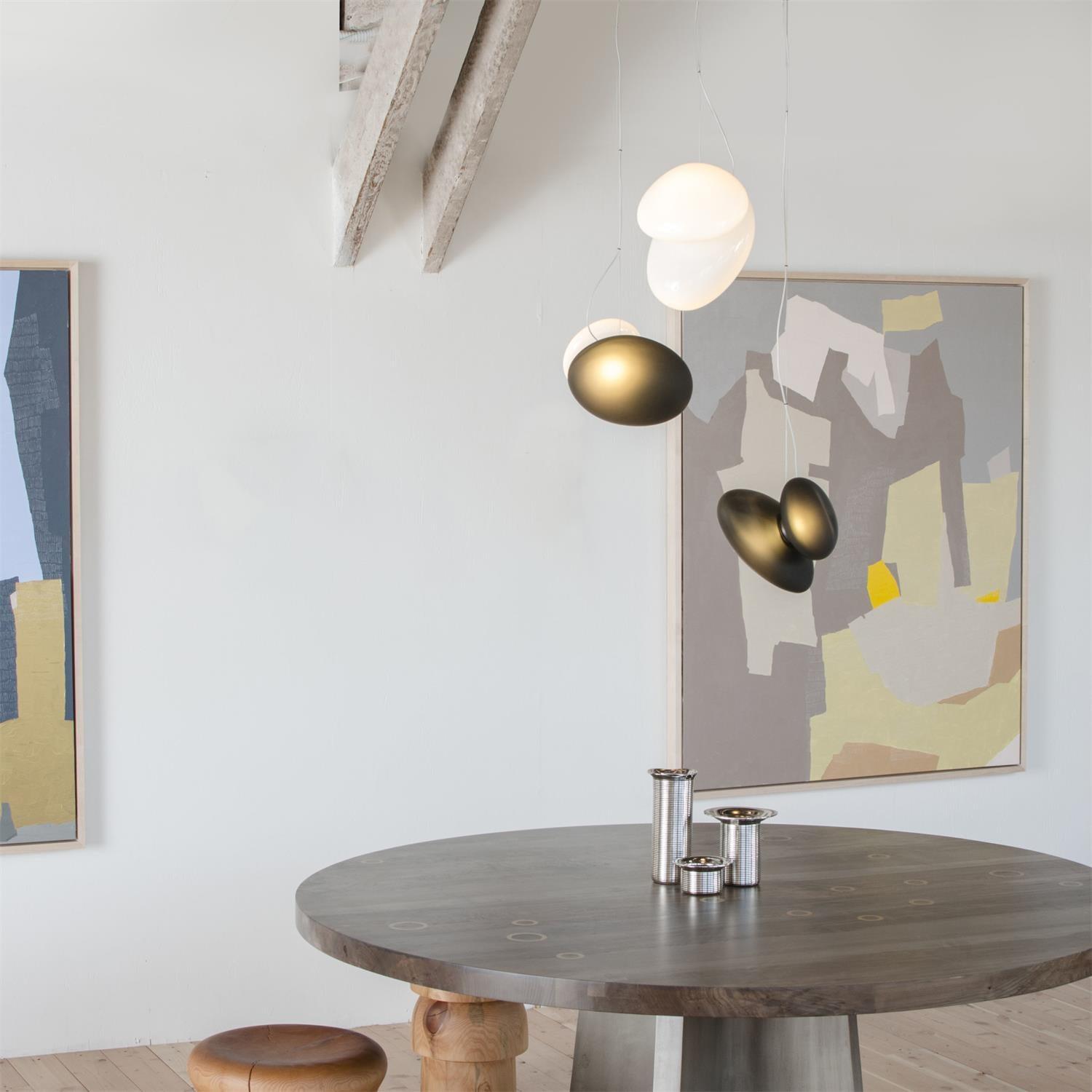 Nivelle Translucent Frosted Glass Pendant Light