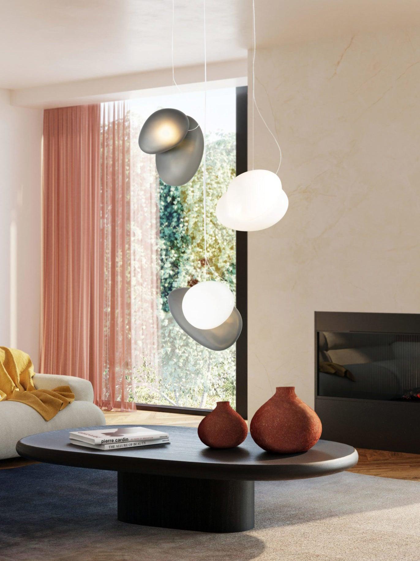 Nivelle Translucent Frosted Glass Pendant Light