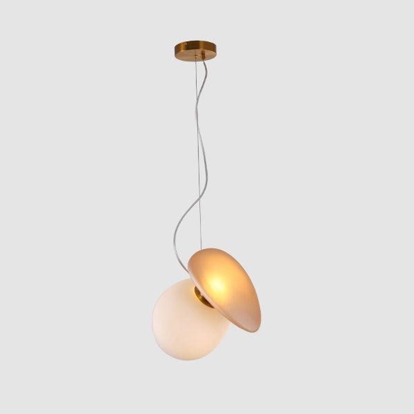 Nivelle Translucent Frosted Glass Pendant Light