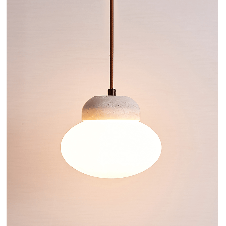 Sora Pebble Sphere Pendant Lamp