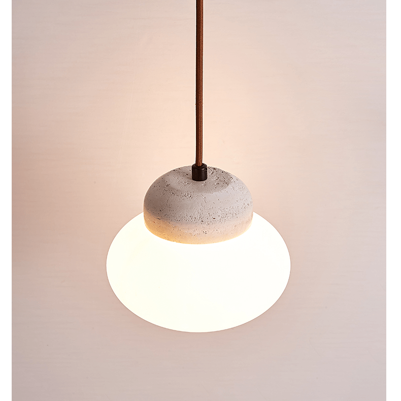 Sora Pebble Sphere Pendant Lamp