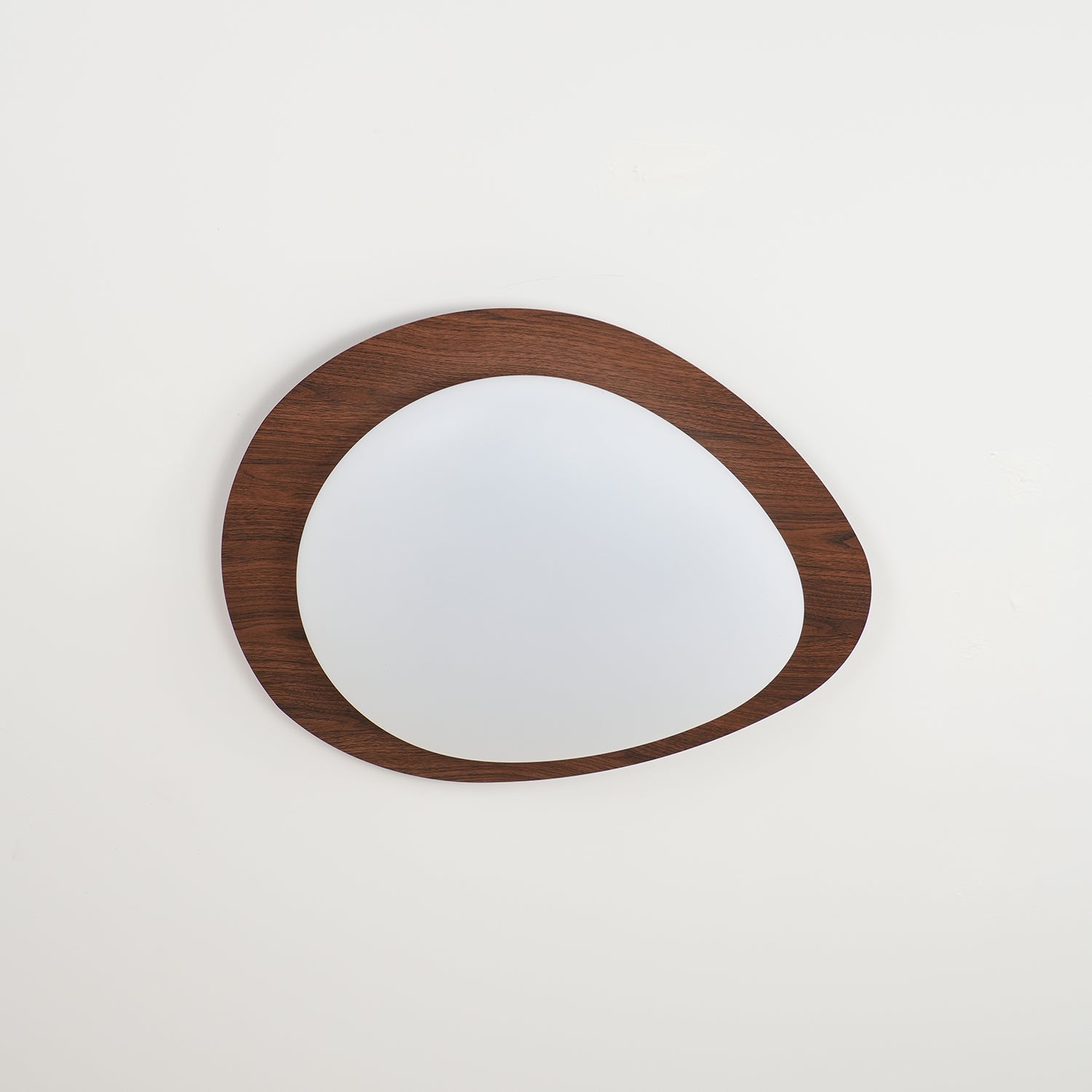 Sylenia Ceiling Light Pebble Walnut Acrylic LED