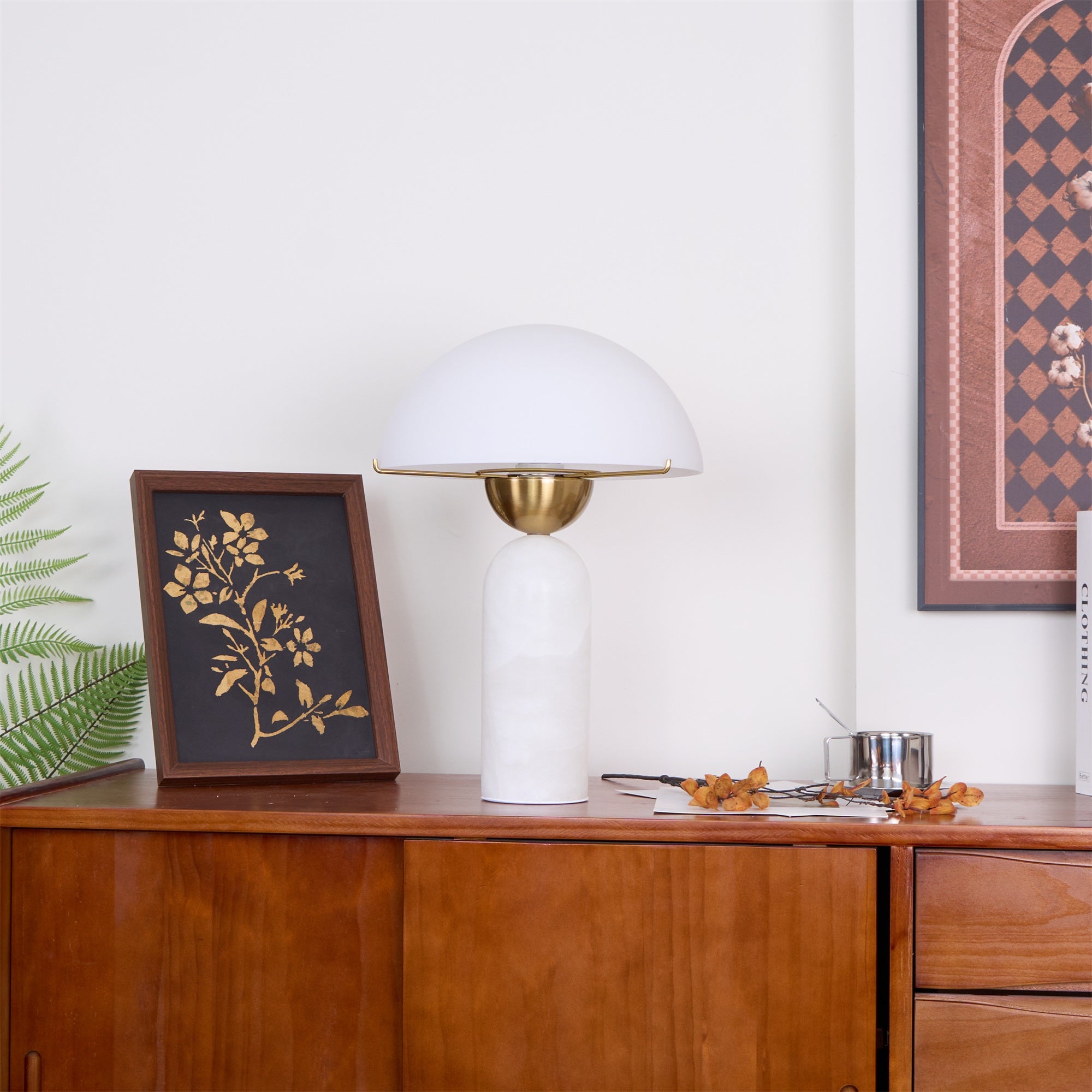 Veviniel Alabaster Table Lamp