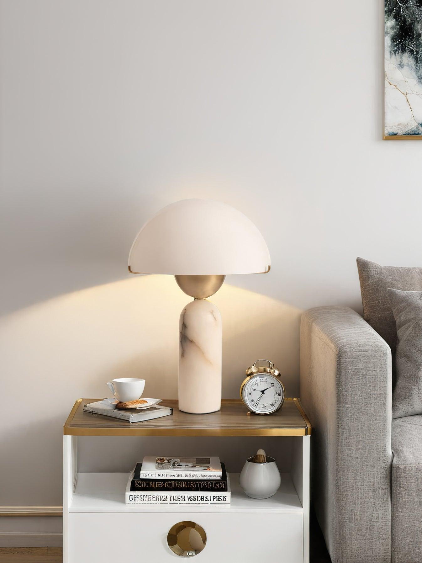 Veviniel Alabaster Table Lamp