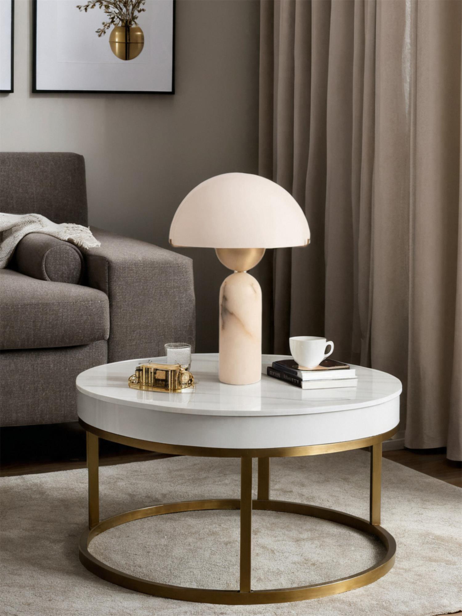 Veviniel Alabaster Table Lamp
