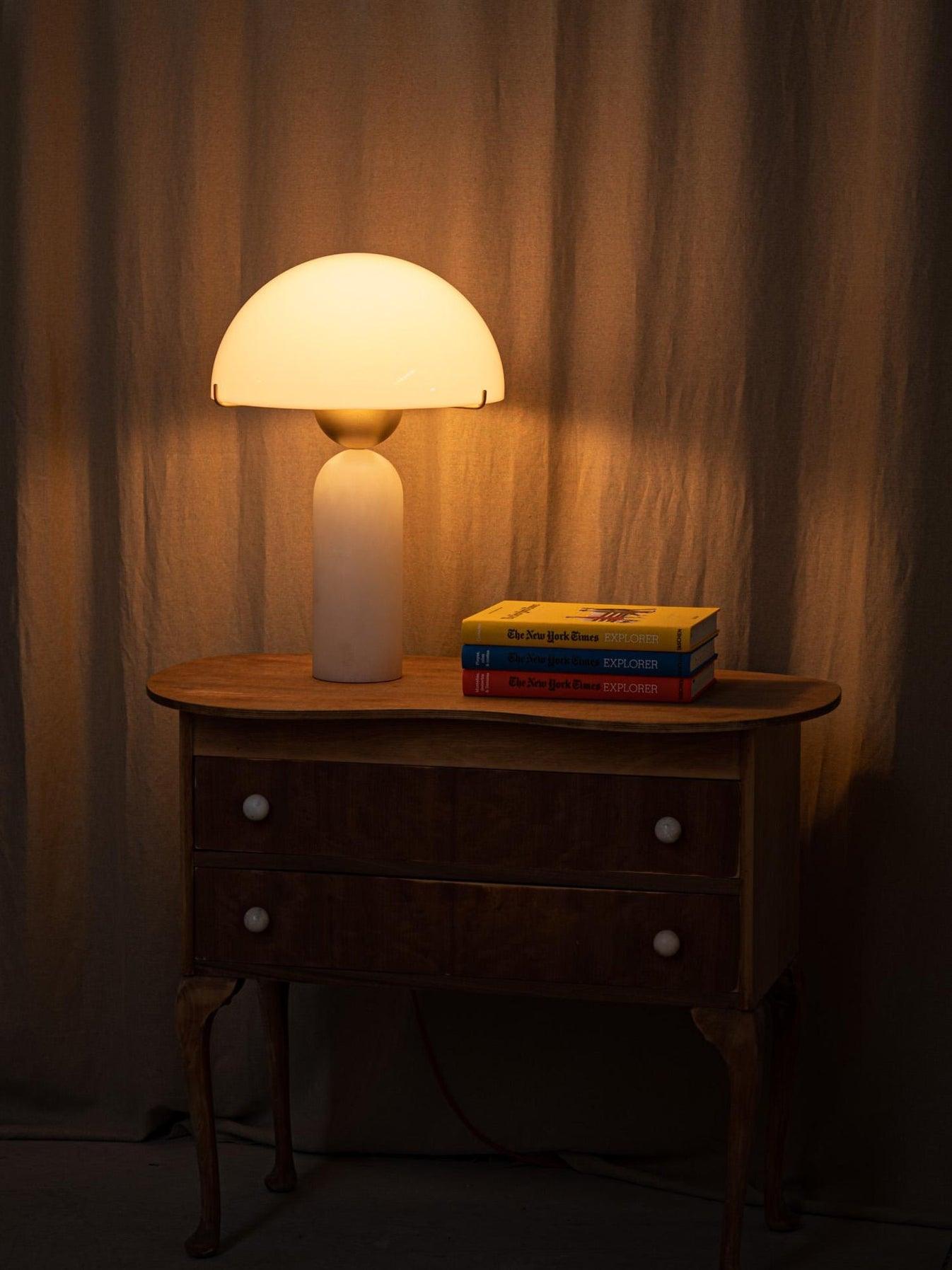 Veviniel Alabaster Table Lamp