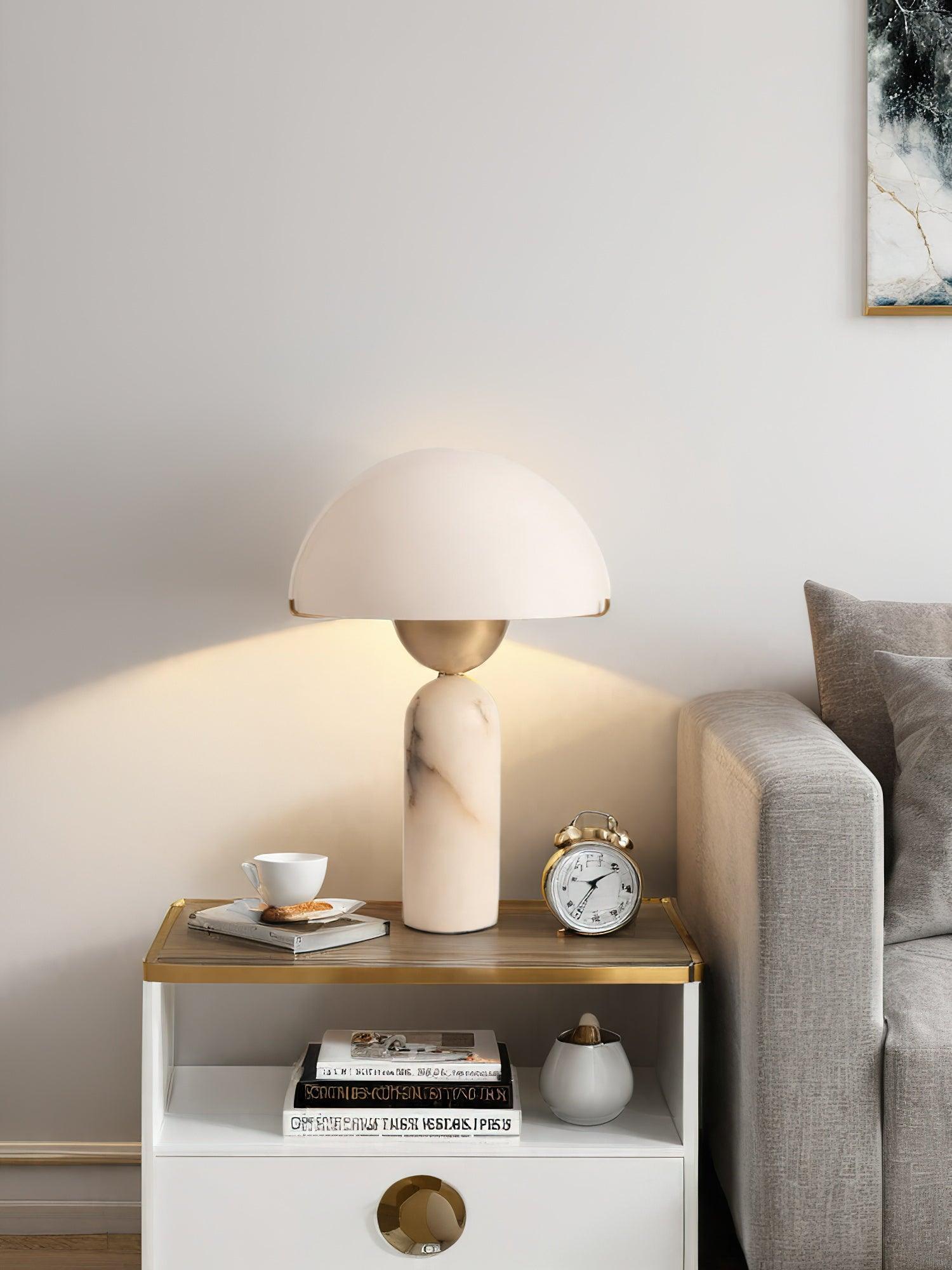 Veviniel Alabaster Table Lamp