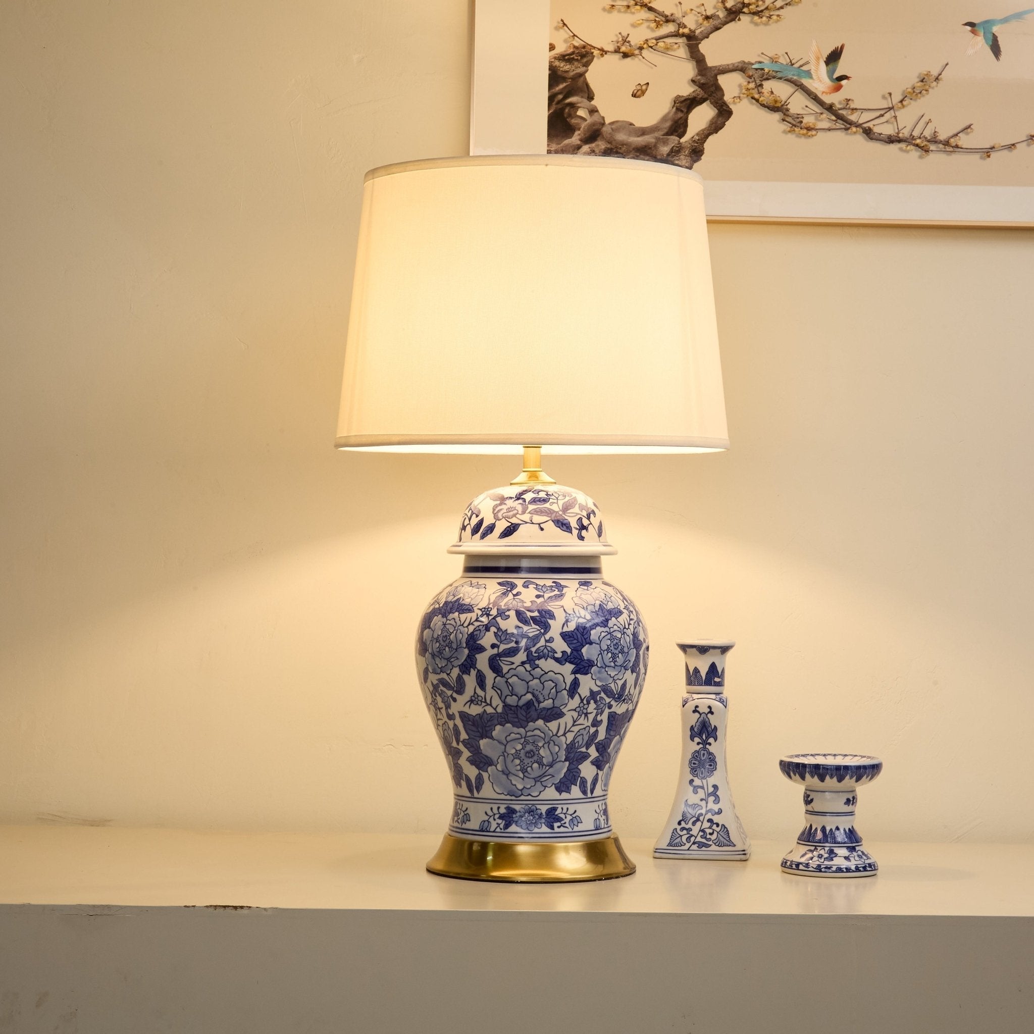 Peony Jar Table Lamp