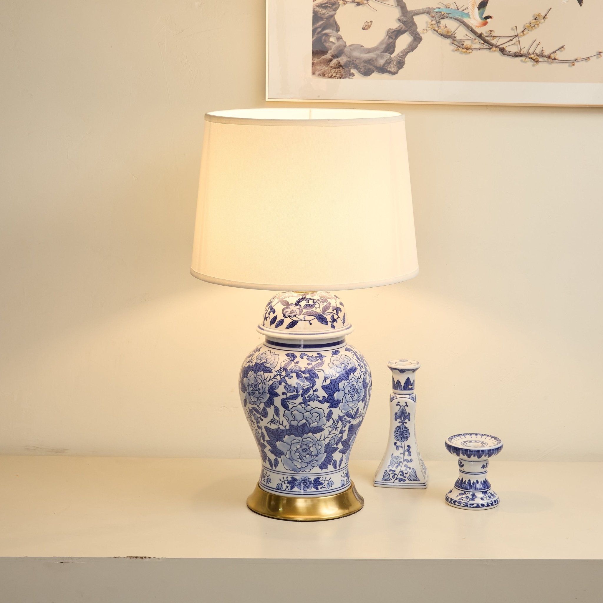 Peony Jar Table Lamp