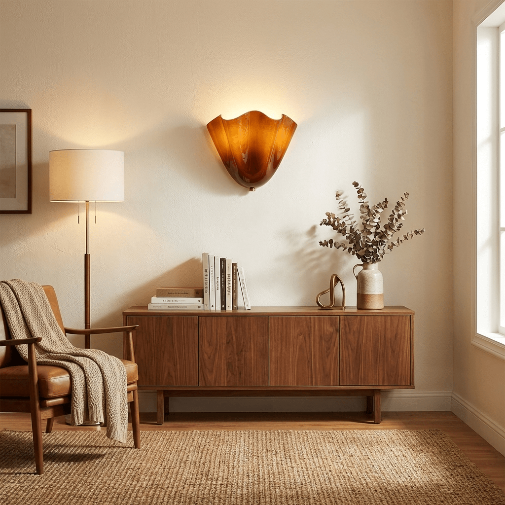Delaford Glass Indoor Wall Light